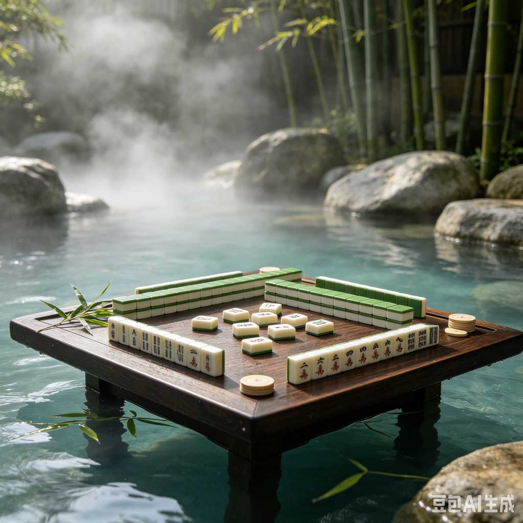 compact mahjong set for small home