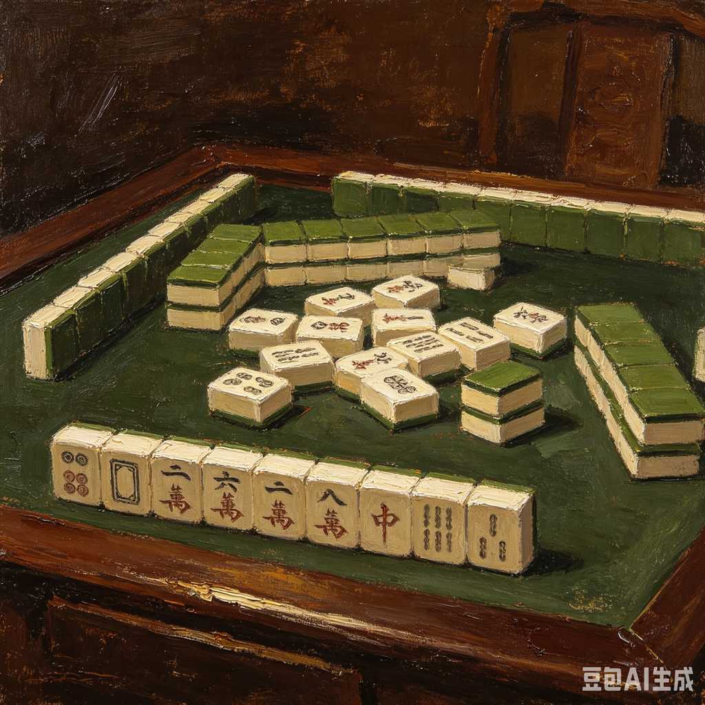 casual mahjong game set