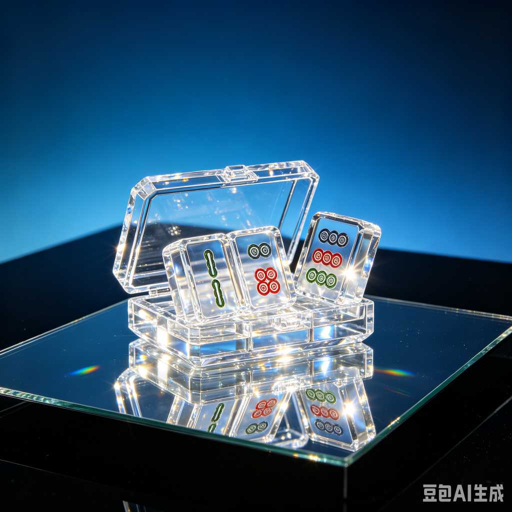 bamboo wood mahjong set