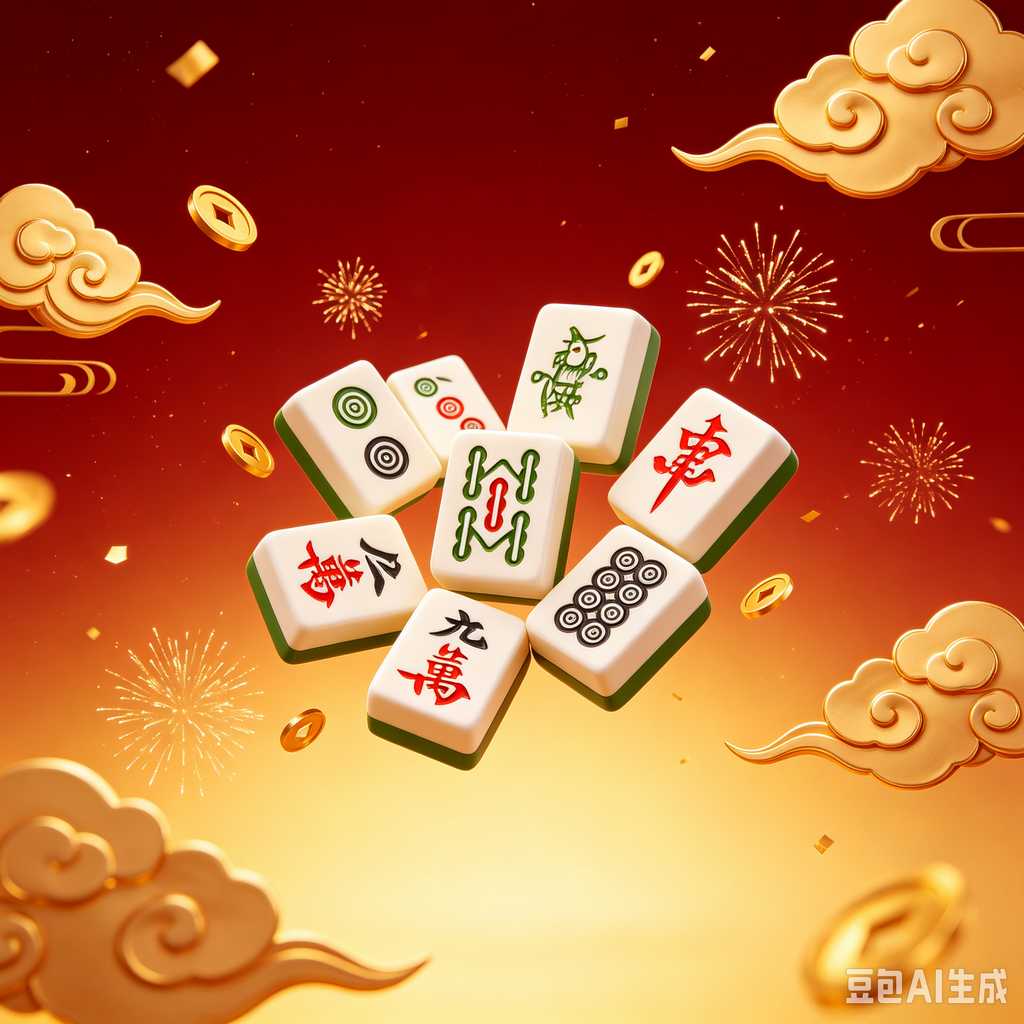 metallic finish mahjong set